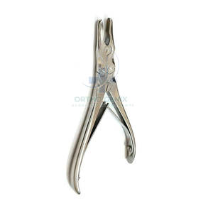 Pince à grignoter orthopédique en acier inoxydable manuel de haute qualité certifié CE pour la coupe chirurgicale des os - Product Image 6