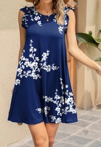 Robe courte indienne faite à la main en coton robe de fête d'anniversaire élégante pour fille robe d'été robe de voyage personnalisée mariée mariage - Product Image 2