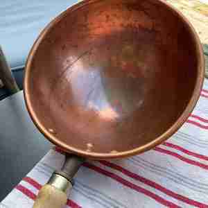 Venta caliente con cuenco de cobre de precio razonable para cocina Fabricación India Cuenco de cobre antiguo con alta calidad - Product Image 1