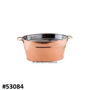 ถังใส่เครื่องดื่มทำจากโลหะเกรดสูงดีไซน์เนอร์ถังไวน์และน้ำแข็งรูปทรงสวยงาม - Product Image 5