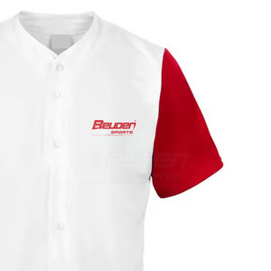Ropa Deportiva Personalizada, Transpirable, Talla Grande, Jersey de Béisbol, Ropa de Equipo, 100% Poliéster, Unisex, Nueva Llegada, Gran Venta - Product Image 4