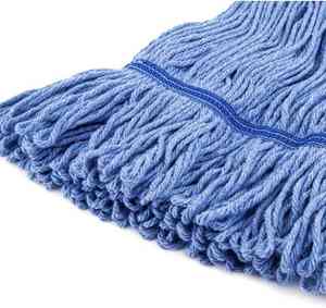 <b>Mop</b> Head Replacement Blue Cotton Industrial <b>Cleaning</b> <b>Mop</b> Cloth - Product Image 3