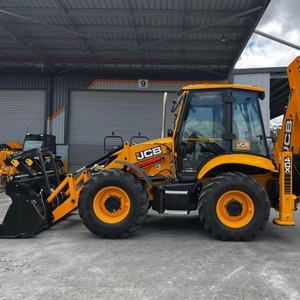 Chargeuse frontale sur roues JCB 4CX d'occasion 4x4, en excellent état, mini-tracteur pour travaux de construction, vente en gros, le plus vendu - Product Image 6