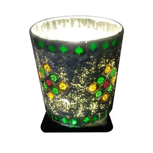 Portavelas votivo de vidrio hecho de alta calidad estándar con tarifa al por mayor disponible del exportador indio. - Product Image 1