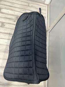 Almohadilla de sillín de algodón negro de alta demanda con logotipo personalizado y tela de forro de calidad de tamaño a bajo precio en la India - Product Image 4