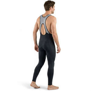 Pantalon de cyclisme ajusté pour homme, long, respirant, anti-humidité, en Spandex et Nylon, pour le sport en extérieur (adulte) - Product Image 3