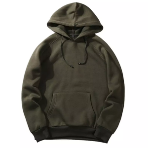 Sudadera con Capucha para Hombre, Elegante, Lisa, 100% Algodón, Invierno, Alta Calidad, Suave, Informal, para Uso Diario - Product Image 1