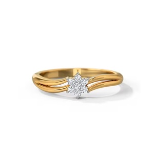 Bijoux en diamant de laboratoire Bague de mariage en diamant solitaire Bague en diamant de laboratoire cadeaux pour femmes Bijoux CVD/HPHT - Product Image 1