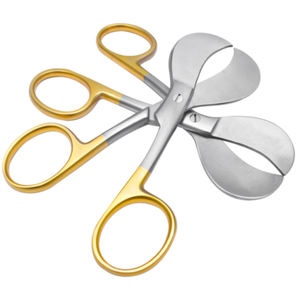 Logo personnalisé OEM 3 pouces cordon ombilical ciseaux gynécologie chirurgie Instrument en acier inoxydable base Instruments chirurgicaux - Product Image 3