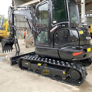 Mini-excavatrice sur chenilles KX155 d'occasion, 90% neuve, 5 tonnes, avec moteur et boîte de vitesses, garantie 1 an, à vendre au meilleur prix - Product Image 5