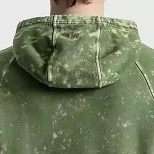 Confortable Hommes Acide Hoodies Automne Hiver Basics Vintage Effet Hoodies Premium 100% Coton Vintage Effet Hoodies - Product Image 5