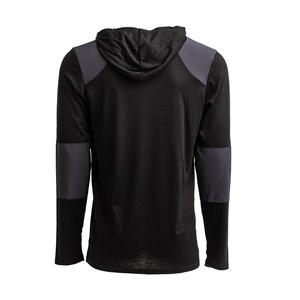 Camisas negras con capucha Camisa informal con capucha de bloque de color Chaqueta de camuflaje de tendencia Chaqueta deportiva Marca personalizada - Product Image 2