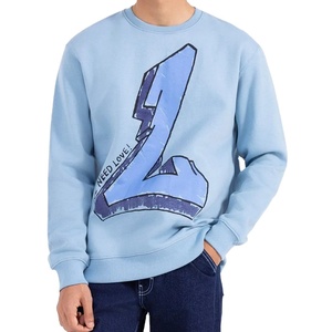 Haute qualité 2025 hommes hiver imprimé pull à capuche séchage rapide respirant 100% coton sweat en gros OEM - Product Image 4