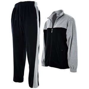 ชุดวอร์มซิปผู้ชายมาใหม่สำหรับฤดูหนาว คุณภาพสูง ผลิตจากผ้าโพลีเอสเตอร์/คอตตอนฟลีซ สีสั่งทำได้ บริการ OEM ระบายอากาศได้ดี น้ำหนักเบา - Product Image 2