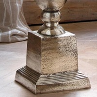 Vase moderne en argent plaqué, bols à fleurs, centre de table de mariage, vase à fleurs