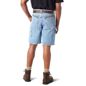 Pantalones cortos de mezclilla rectos transpirables de alta calidad con tarifa al por mayor para hombre de talla grande 2025 recién llegados High Street - Product Image 3