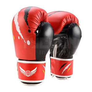 Vente à chaud Gants de boxe en cuir Gants de boxe professionnels Gants de boxe avec logo personnalisé - Product Image 2