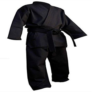 Uniforme de karaté unisexe de haute qualité, haut 100% coton, tissu 280g, vente en gros de vêtements d'arts martiaux à prix réduit - Product Image 4