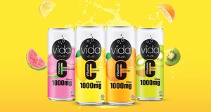 Vida C เครื่องดื่มรสผลไม้ประกายจากมาเลเซียเครื่องดื่มฮาลาลในขวดปราศจากน้ำตาลดับกระหาย - Product Image 6