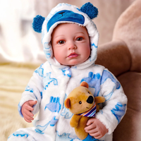 Poupée Bébé Reborn Garçon Réaliste 20 pouces en Silicone et Vinyle Babeside – Vente en Gros Direct Usine, Stock Prêt à Expédier, Faible MOQ