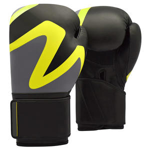 Gants de boxe d'entraînement personnalisés en cuir PU, gants professionnels de qualité supérieure, vente en gros OEM, gants durables de qualité professionnelle pour hommes et femmes - Product Image 1