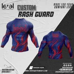 Rashguard long MMA pour homme de haute qualité, respirant, en Spandex/Nylon, écologique, avec design personnalisé, nouvelle arrivée, vente en gros - Product Image 4