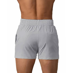 Shorts de course de qualité supérieure à séchage rapide pour hommes, jogging, gym, fitness, sport, taille élastique, service OEM - Product Image 3