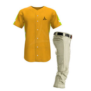 Tenues de baseball respirantes à prix avantageux, design personnalisé, tissu doux de haute qualité pour la vente en ligne - Product Image 1