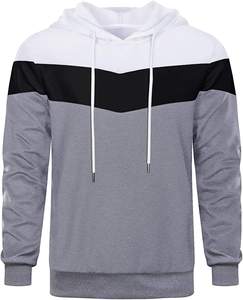 Sudadera con capucha de talla grande para hombre, ropa de calle, cuello redondo, la mejor moda, estampado de hojaldre, grueso y pesado, forro polar de algodón 100% - Product Image 5