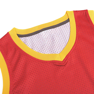 Camiseta de malla sublimable en blanco para bordar, diseño personalizado, reversible, para hombre, sin mangas, de secado rápido y transpirable - Product Image 3