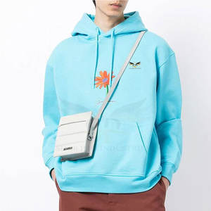 Vente en gros de sweats à capuche personnalisés meilleure qualité 100% coton style décontracté sweat à capuche avec col bon marché OEM mode hommes - Product Image 2