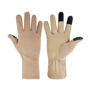 Guantes de vuelo Nomex para hombres profesionales Guantes de piloto de cuero de la mejor calidad para actividades al aire libre Compatibilidad con pantalla táctil - Product Image 2