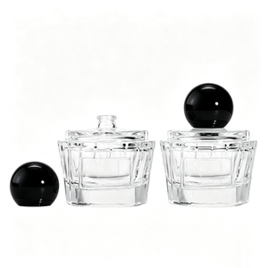 Al por mayor, desde almacén en EE. UU., botella de perfume de lujo cuadrada de 100 ml, EDP EDT en spray, duración de 12 horas, tapa de rosca, vidrio. - Product Image 1