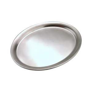 Plateau ovale en acier inoxydable, design moderne et élégant, poli, pour hôtels, restaurants, mariages, événements culinaires du Ramadan, plateau à collations - Product Image 4