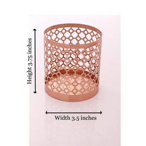 Modern Luxury Silver Color Handcrafted Iron Metal Reusable High Quality Home Wall Decorative <b>Tea</b> <b>Light</b> & Candle Votive Holder - Product Image 3