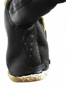 Veste de pilote authentique RAF Bomber, veste vintage chaude en peau de mouton véritable, veste de vol en cuir de mouton véritable pour homme - Product Image 6