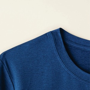 Camiseta de secado rápido 2025 con logotipo personalizado para mujer, Camiseta de algodón y poliéster de gran tamaño, ropa de calle informal al por mayor, entrega rápida OEM de verano - Product Image 3