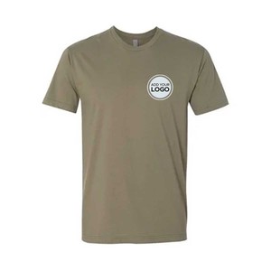 Jersey Next Level Unisexe CVC T-shirt à col rond Vert olive T-shirts - Product Image 3