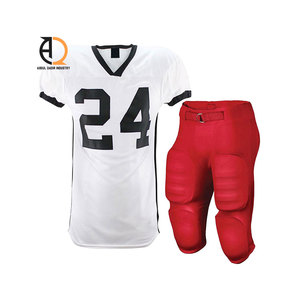 Nouveau style de maillots de football américain de haute qualité uniforme de rugby respirant maillot cousu brodé - Product Image 1