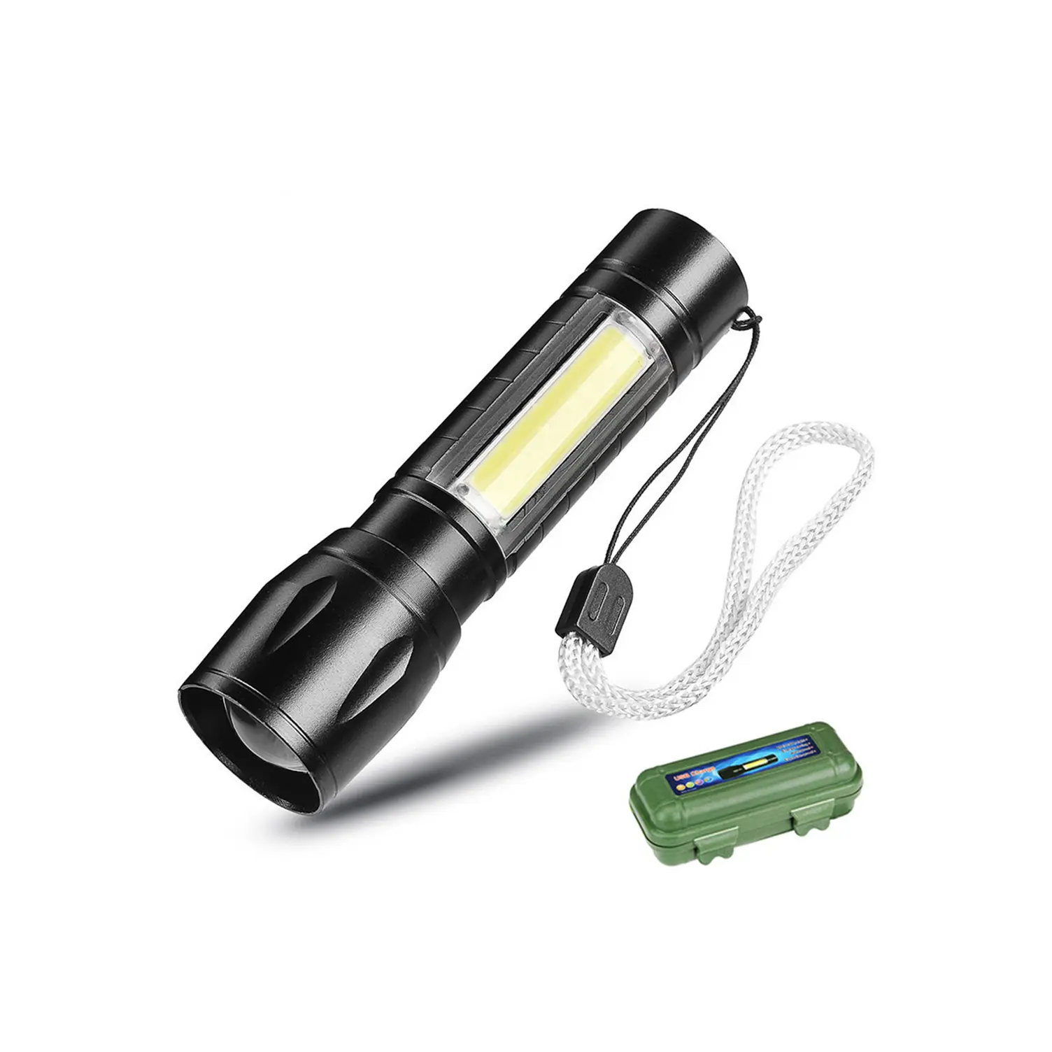 300LM Tasche Schlüssel bund Taschenlampe LED wiederauf ladbare Taschenlampe tragbare USB wiederauf ladbare LED Taschenlampen Taschenlampen