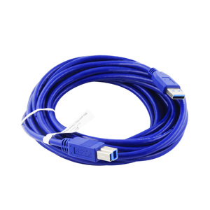 <b>USB</b> 3.0 <b>Cable</b> for <b>Printer</b> 5M A-B with 5GBPS Speed 1M Pure Copper and Plastic Jacket Fast Charging 6A and 5A Micro-<b>USB</b> Type - Product Image 1