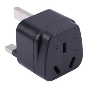 Adaptador de Corriente Portátil de Tres Orificios de AU a Reino Unido para Viajes - Product Image 1