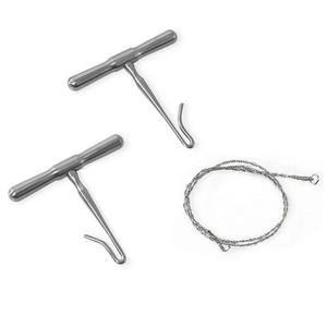 Gigli <b>Saw</b> Wire and Handle Set Orthopedic Instruments <b>Bone</b> Surgery Stainless Steel Instruments Set of 2 Pcs - Product Image 5