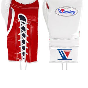 Nouveaux gants de boxe de haute qualité personnalisés en cuir de vachette d'origine également avec logo personnalisé et toutes les couleurs et oz disponibles - Product Image 3