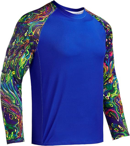 Maillot de pêche de qualité supérieure hommes séchage rapide haute Performance pêche en plein air 100% coton Polyester chemises Logo personnalisé - Product Image 1