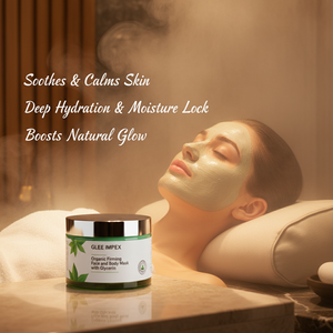 Mascarilla Facial y Corporal Reafirmante Orgánica (Tamaño Viaje) con Glicerina y Fragancia Botánica Natural para una Hidratación Profunda y Reafirmación de la Piel - Product Image 3