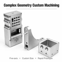 Boîtier en aluminium sur mesure, usinage CNC cinq axes, fraisage, brochage, électroérosion à fil d'acier inoxydable pour usinage, prototypage rapide, OEM
