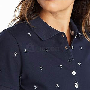 Polo de mujer de talla grande de diseño único, polos recién llegados, polos de secado rápido para mujer - Product Image 3