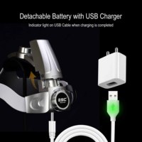 Lampe frontale chirurgicale ESC Medicams et lampe frontale LED ORL avec loupes dentaires pour la chirurgie et batterie sans fil