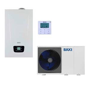 Baxi Auriga Bomba de Calor Monofásica Inverter R32 de 10 kW con Caldera de 24 kW, Sistema Híbrido HVAC - Product Image 6